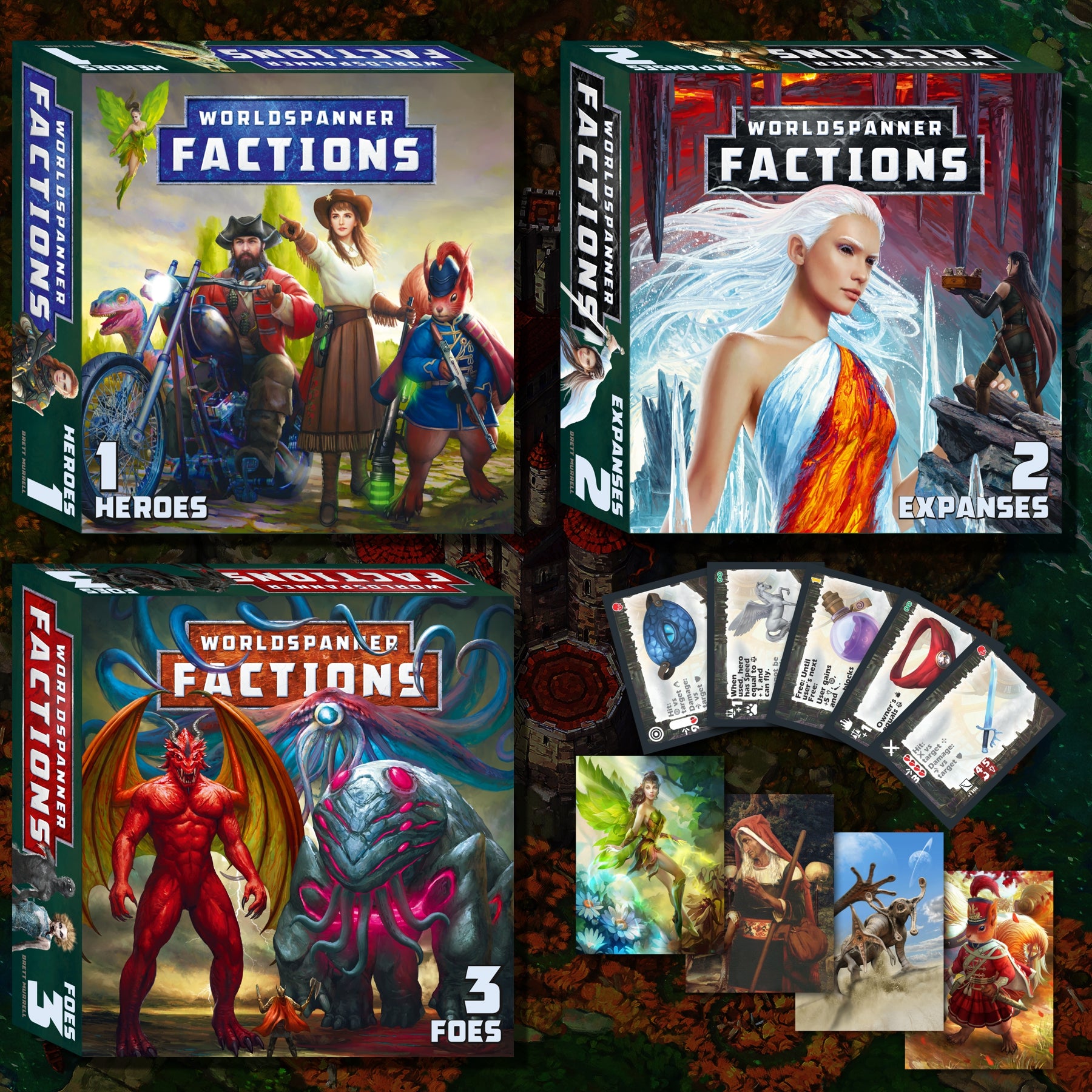 WS Factions Collectors All-In Bundle – Worldspanner Shop